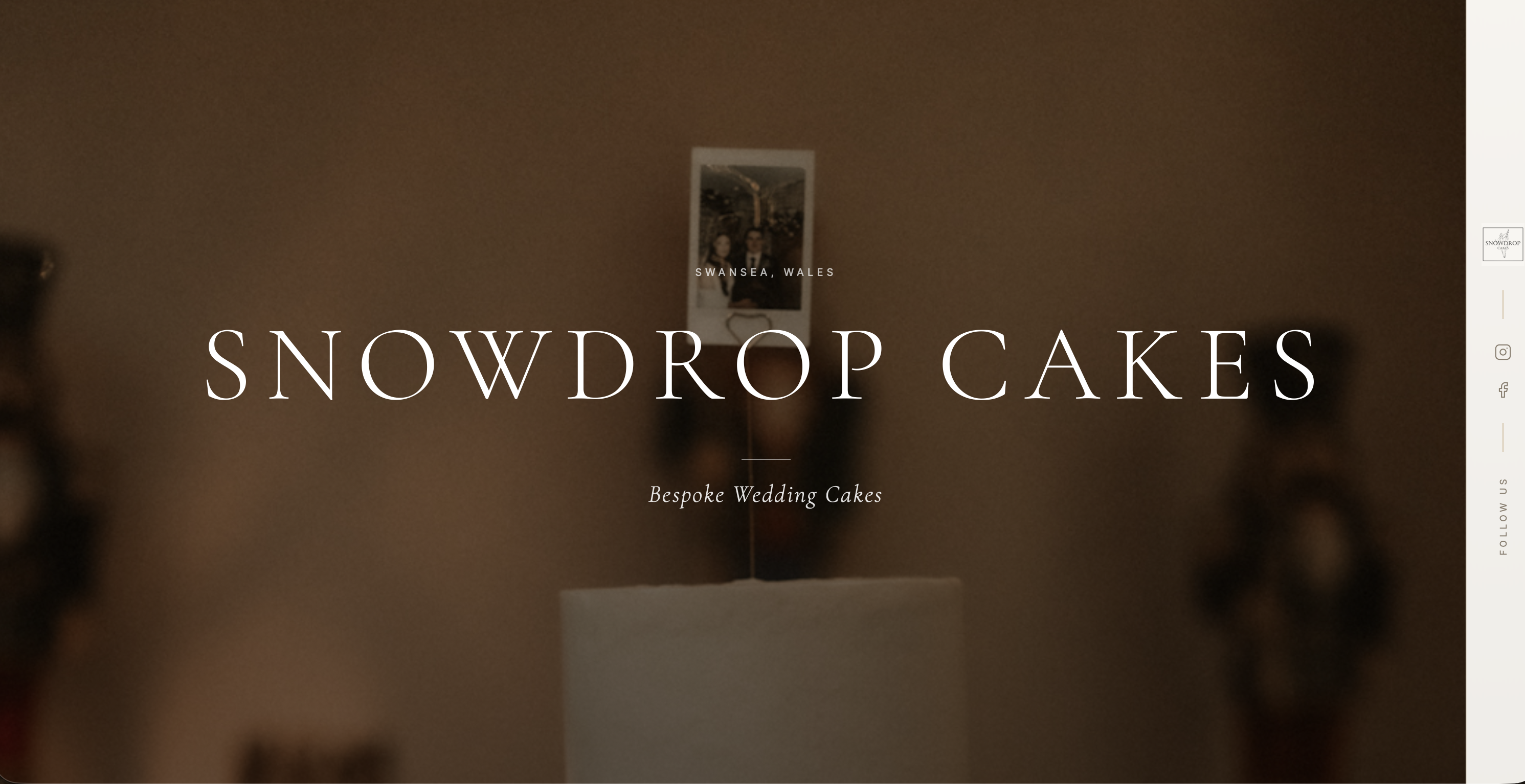 Snowdrop Cakes website